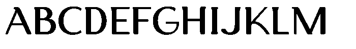 Arumira Black Font UPPERCASE