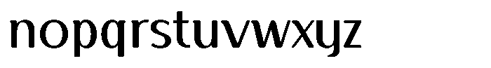Arumira Bold Font LOWERCASE