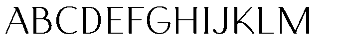 Arumira Light Font UPPERCASE