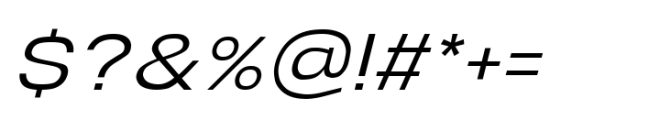 Arupala Grotesk Italic Font OTHER CHARS