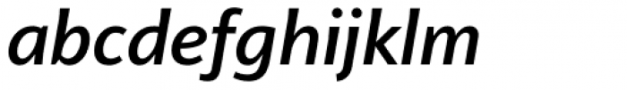 Arventa Sans Pro Bold Italic Font LOWERCASE