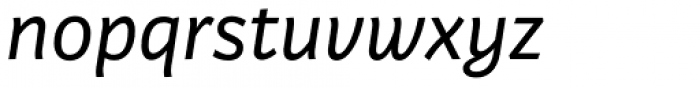Arzachel Italic Font LOWERCASE
