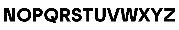 Archia Bold Font UPPERCASE