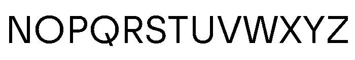 Archia Regular Font UPPERCASE