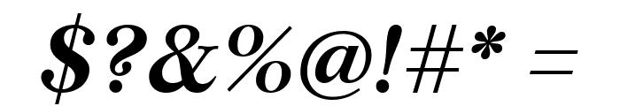 Archive Pro Bold Italic Font OTHER CHARS