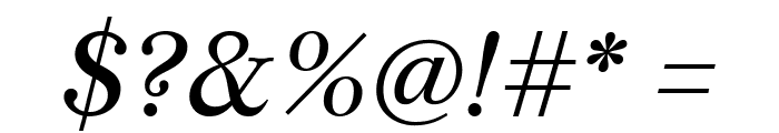 Archive Pro Italic Font OTHER CHARS