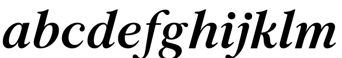 Archive Pro SemiBold Italic Font LOWERCASE