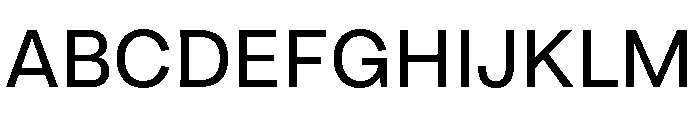 ArchiveGrotesk 400 Instance Font UPPERCASE