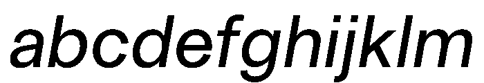 ArchiveGrotesk 400Italic Instance FONT