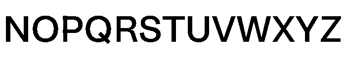 ArchiveGrotesk 500 Instance Font UPPERCASE