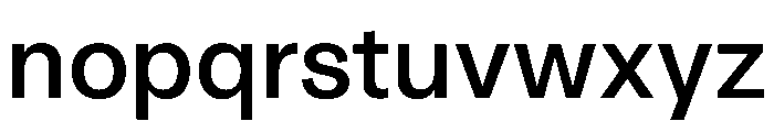 ArchiveGrotesk 500 Instance Font LOWERCASE