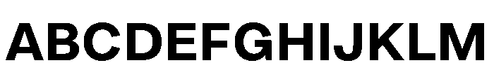 ArchiveGrotesk 700 Font UPPERCASE