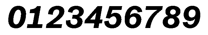 ArchiveGrotesk 700Italic Font OTHER CHARS