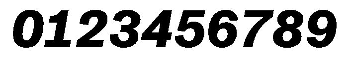 ArchiveGrotesk 800Italic Font OTHER CHARS