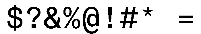 ArchiveGroteskMono 400 Font OTHER CHARS