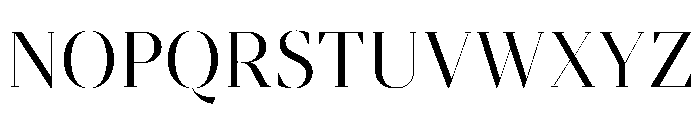 ArgestaHairline Regular Font UPPERCASE