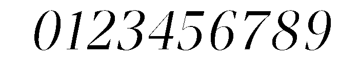 ArgestaHairline RegularItalic Font OTHER CHARS