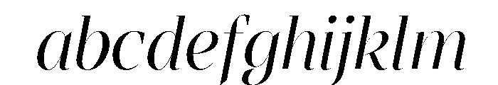 ArgestaHairline RegularItalic FONT