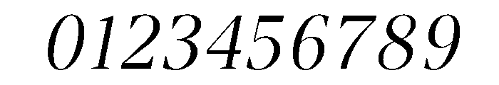 ArgestaHeadline RegularItalic Font OTHER CHARS