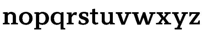ArgestaText Bold Font LOWERCASE