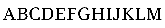 ArgestaText Regular Font UPPERCASE
