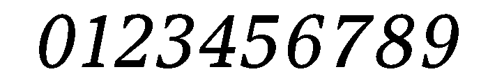 ArgestaText RegularItalic Font OTHER CHARS
