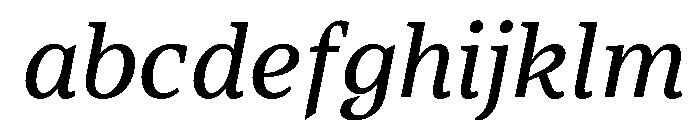 ArgestaText RegularItalic FONT