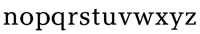 ArgestaText Regular Font LOWERCASE