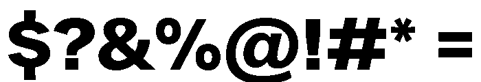 Arial Grotesk Black Font OTHER CHARS