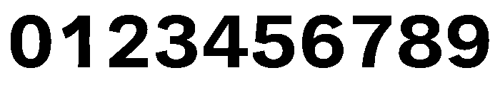 Arial Grotesk Bold Font OTHER CHARS