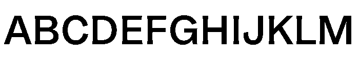 Arial Grotesk Medium Font UPPERCASE
