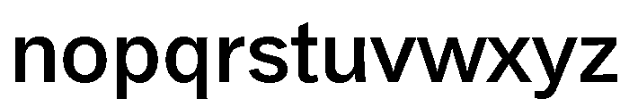 Arial Grotesk Medium Font LOWERCASE