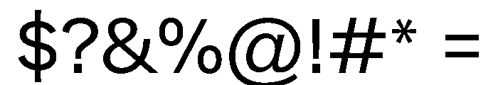 Arial Grotesk Regular Font OTHER CHARS
