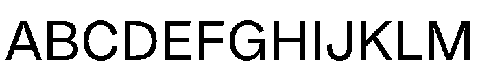 Arial Grotesk Regular Font UPPERCASE