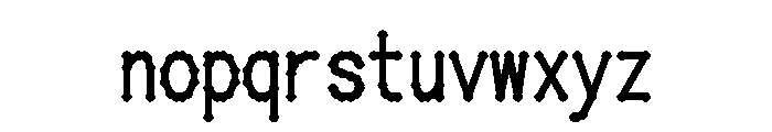Arkdes Hershey 40 2d98156d Font LOWERCASE