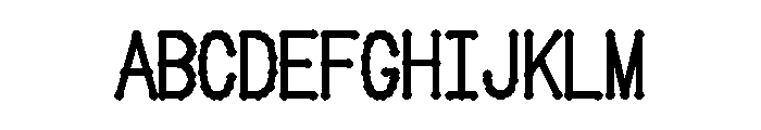 Arkdes Hershey 40 Font UPPERCASE