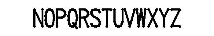 Arkdes Hershey 40 Font UPPERCASE