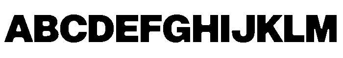 Arkitekt Black Font UPPERCASE