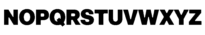 Arkitekt Black Font UPPERCASE
