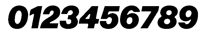 Arkitekt BlackIt Font OTHER CHARS