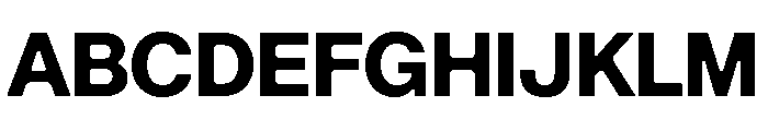 Arkitekt Bold Font UPPERCASE
