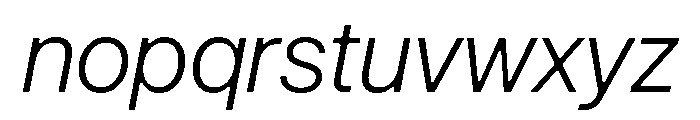 Arkitekt LightIt Font LOWERCASE