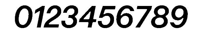 Arkitekt MediumIt Font OTHER CHARS