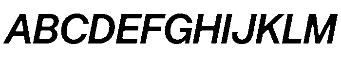 Arkitekt MediumIt Font UPPERCASE