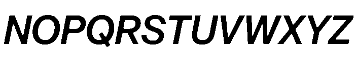 Arkitekt MediumIt Font UPPERCASE