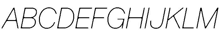 Arkitekt ThinIt 6c8ce42d Font UPPERCASE
