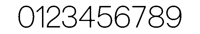 Arkitekt UltraLight Font OTHER CHARS