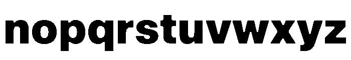 ArkitektText Black Font LOWERCASE