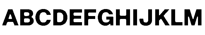 ArkitektText Bold Font UPPERCASE