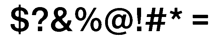 ArkitektText Medium Font OTHER CHARS